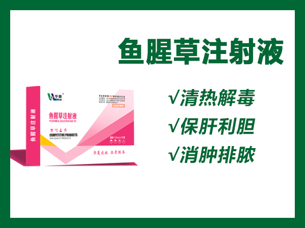 鱼腥草注射液---产后热、产后三联症